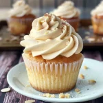 Easy Almond Cupcakes (With Almond Buttercream)