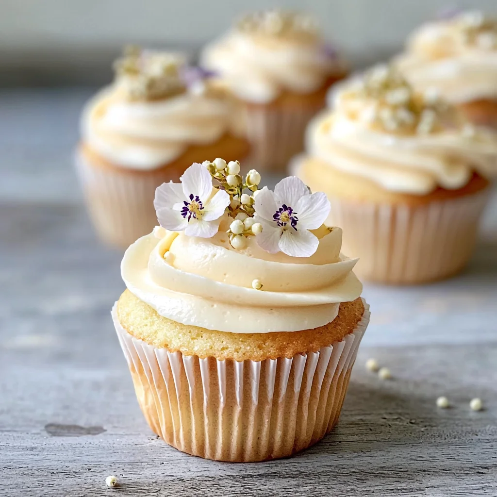 Elderflower Cupcakes