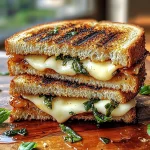 Grilled Balsamic Vinaigrette Sandwich Melt: A Flavorful Delight