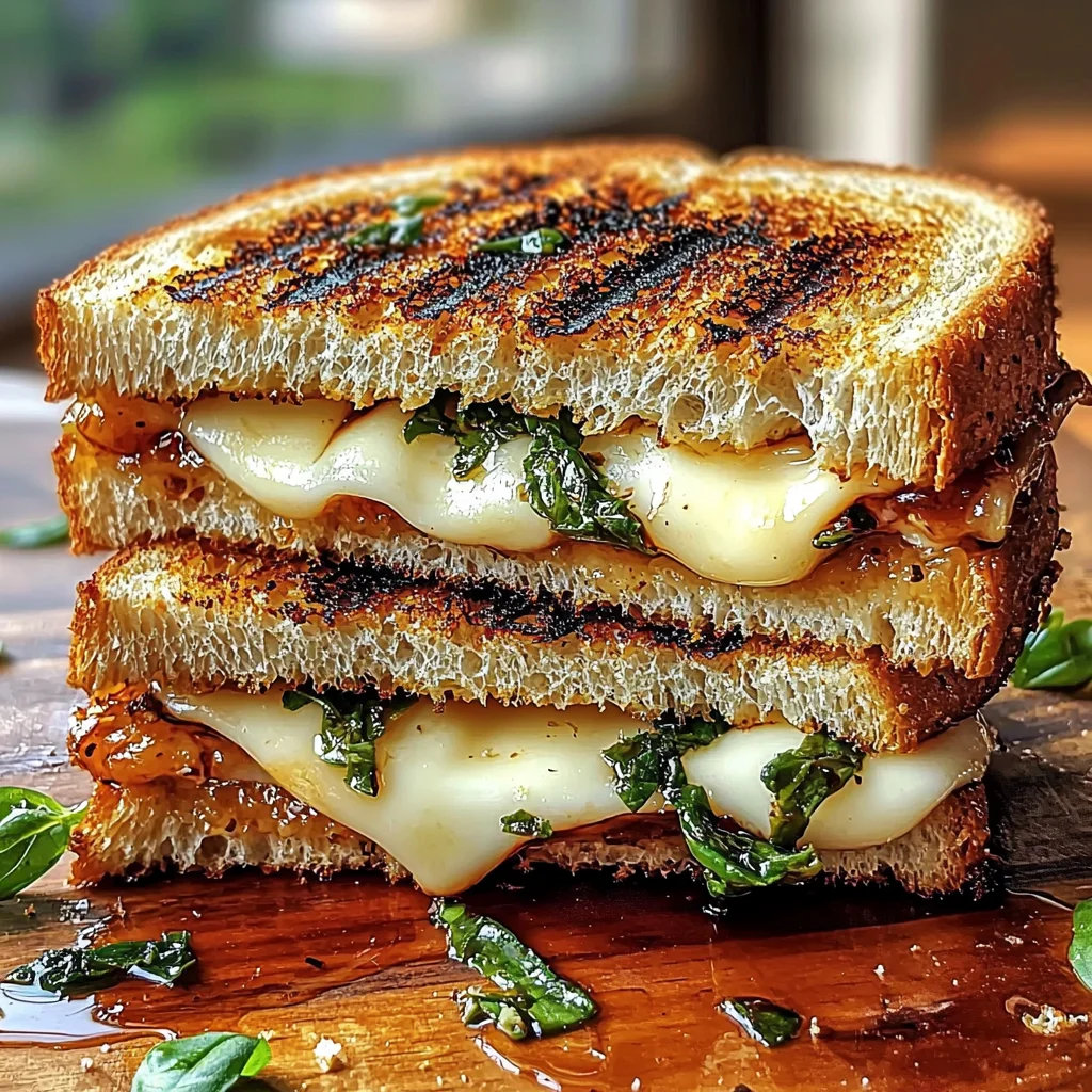Grilled Balsamic Vinaigrette Sandwich Melt: A Flavorful Delight