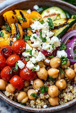 Healthy Grilled Mediterranean Bowl