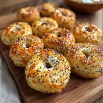High-Protein Bagel Bites