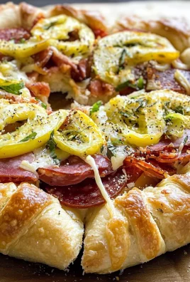 Italian Crescent Roll Sandwich Bake - Easy Party Favorite