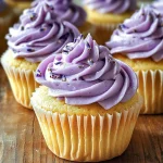 Lavender Earl Grey Tea Cupcakes