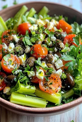 Mediterranean Celery Salad