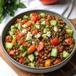 Mediterranean Lentil Salad