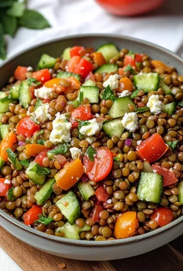 Mediterranean Lentil Salad