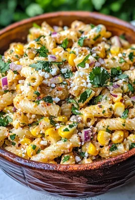 Mexican Street Corn Pasta Salad Recipe | Easy & Flavorful