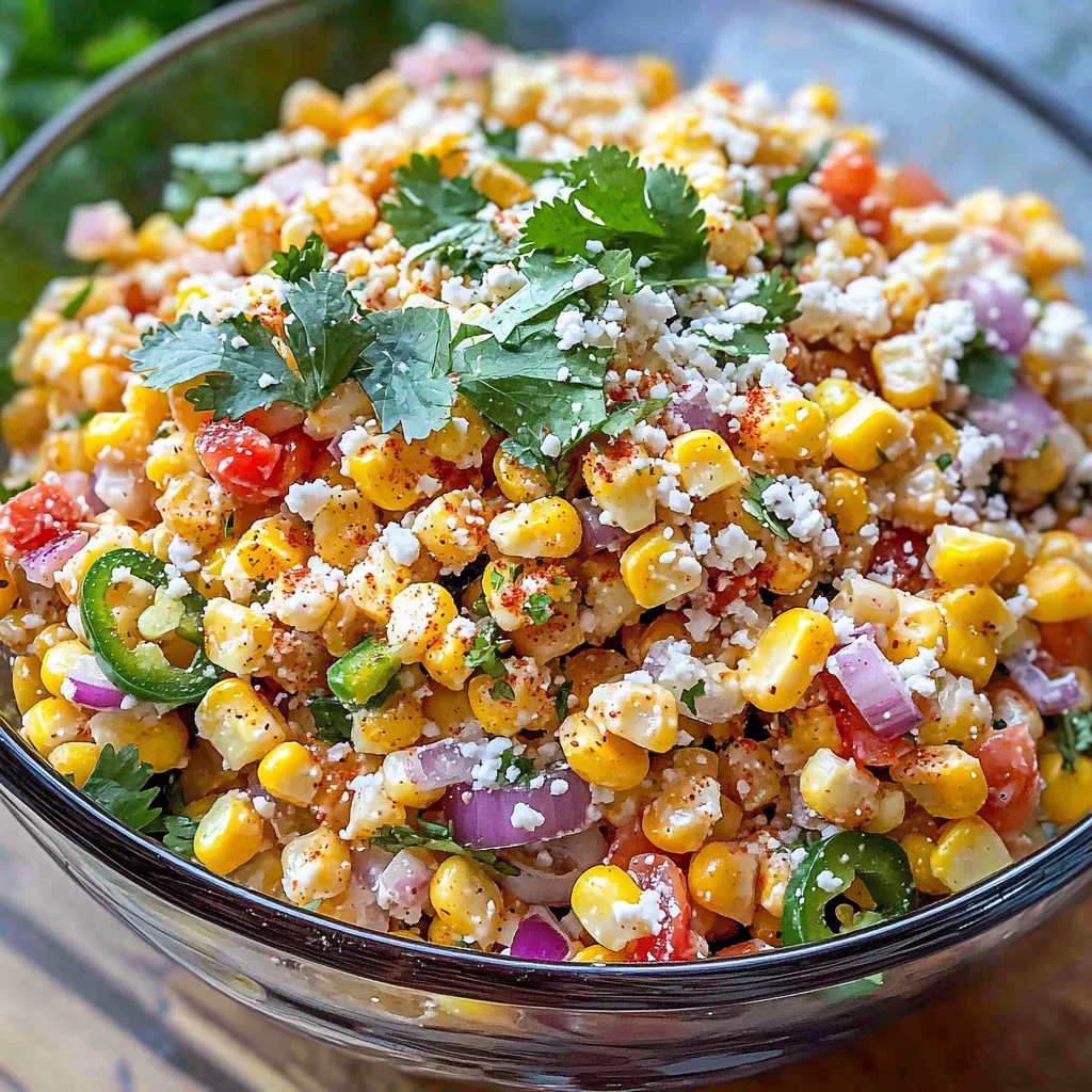 Mexican Street Corn Salad