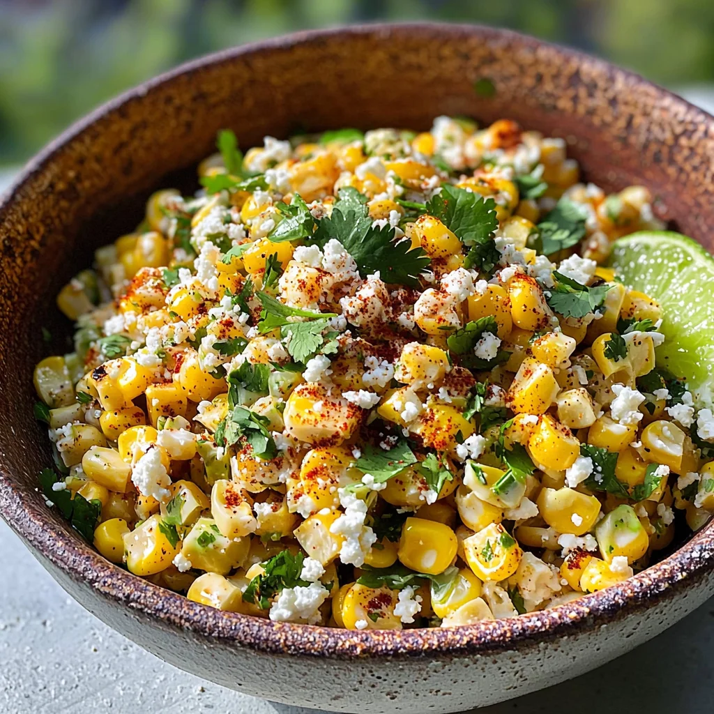 Mexican Street Corn Salad Recipe