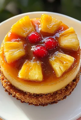 Mini Pineapple Upside-Down Cheesecakes