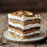 No Bake S'mores Cake