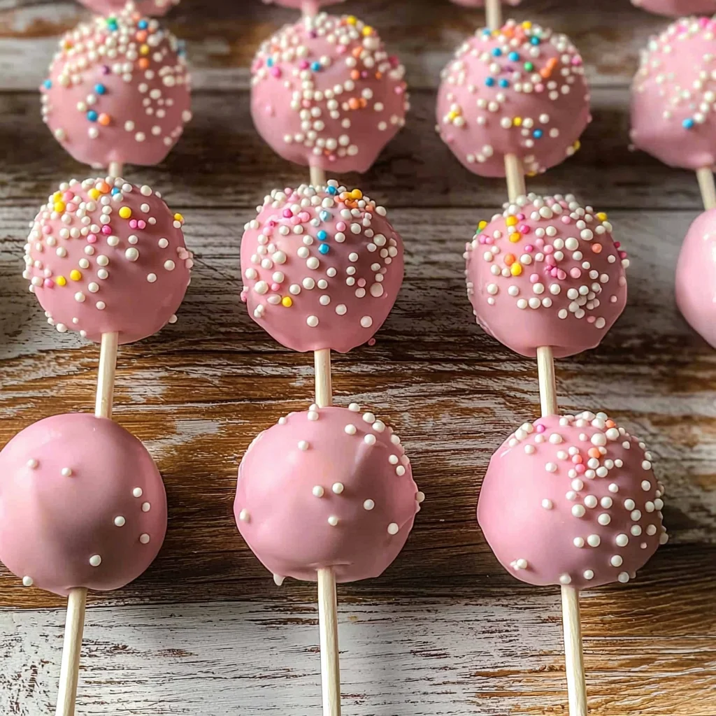 Starbucks Copycat Birthday Cake Pops
