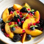 Summer Peach Fruit Salad