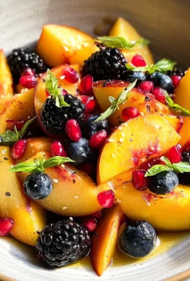 Summer Peach Fruit Salad