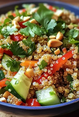 Thai Quinoa Crunch Salad: A Refreshing Healthy Delight!