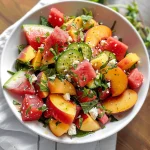 The Peach Watermelon Salad That Tastes Like Summer