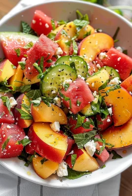 The Peach Watermelon Salad That Tastes Like Summer