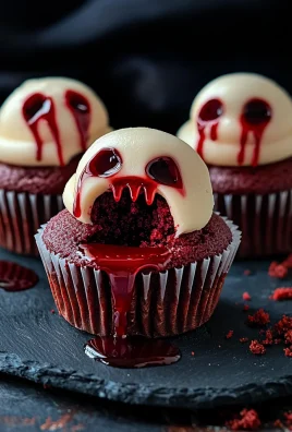 Vampire Bite Halloween Cupcakes: A Spooky Delight with a Deliciously Sinister Twist