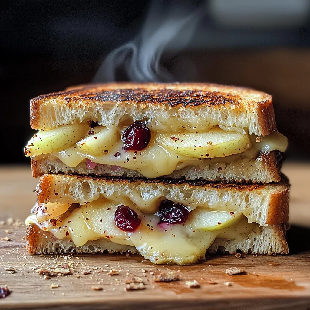 Apple and Cranberry Grilled Cheese image 4