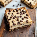 Cookie Dough Cheesecake Bars