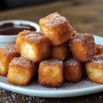 Crispy Angel Cake Churro Bites