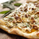 Grilled Honey Goat Cheese Pizza