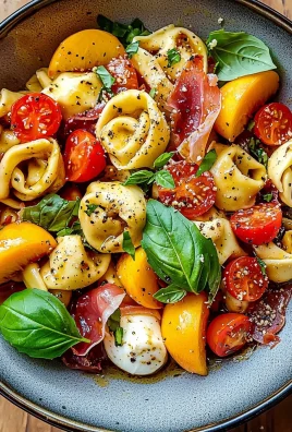 Hot Honey Tortellini Pasta Salad